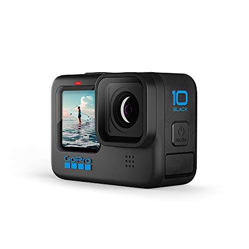 GoPro HERO10 Black - Action Camera impermeabile con LCD anteriore e...