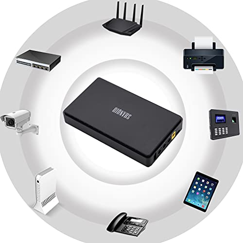 Gruppo di continuità Mini UPS per WiFi, Router, Modem, Telecamera ...