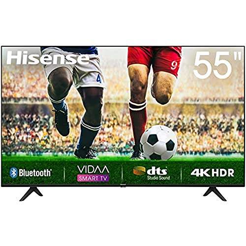 Hisense A7100F 55A7100F TV 139,7 cm (55 ) 4K Ultra HD Smart TV Wi-Fi Nero A7100F 55A7100F, 139,7 cm (55 ), 3840 x 2160 Pixel, LED, Smart TV, Wi-Fi, Nero