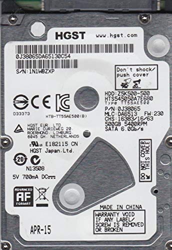 Hitachi - Hard disk HTS5450A7E680 (rinnovato)...