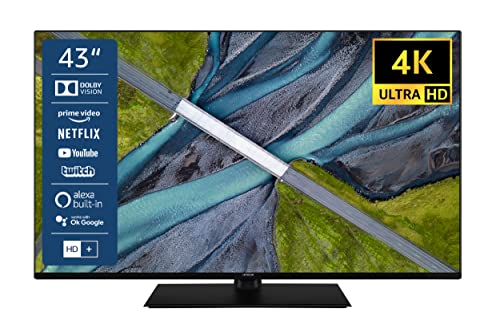 Hitachi U43L7300 - TV Smart TV 43  (4K Ultra HD, HDR Dolby Vision, ...