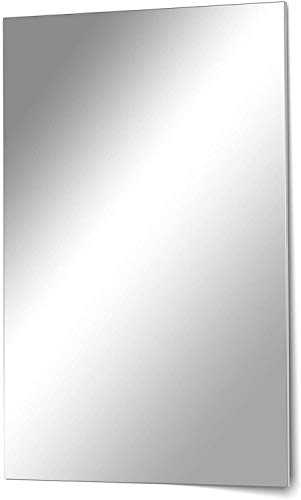 Homestyle - Specchio in cristallo, senza cornice, da parete, 50 x 70 cm