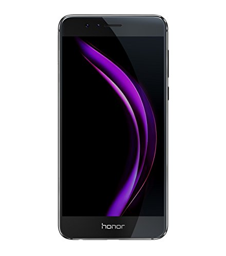 Honor 8 Smartphone 4G LTE, Display 5.2  IPS LCD, Octa-Core HiSilicon Kirin 950, 32 GB, 4 GB RAM, Doppia Fotocamera 12 MP, Nero