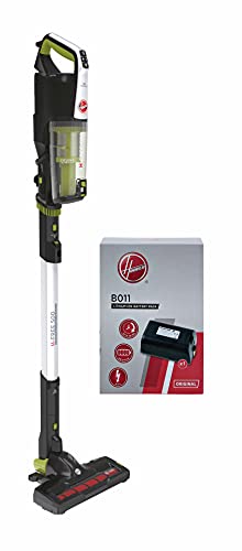 Hoover H-Free 500 HF522NPW 011 Aspirapolvere senza Fili e senza Sacco, Connettività WI-FI, Verde Lime con Seconda Batteria Extra