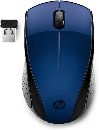 HP 220 Mouse Wireless, Tecnologia LED Blu, Sensore Ottico da 1300 D...