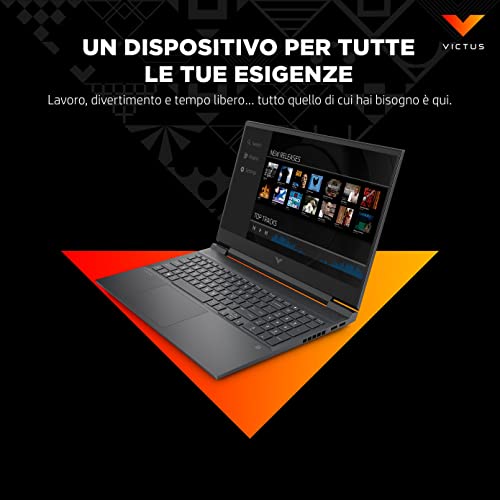 HP - Gaming Victus 16-e0062nl Notebook, AMD Ryzen 5 5600H, RAM 16 G...
