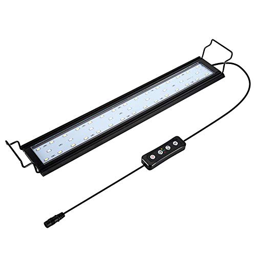Hygger 14W Luce per Acquario, 41-61cm Lampada LED con Timer, Dimmer...