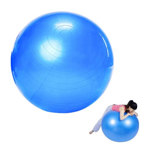 Ideal Palla Svedese Svizzera da Ginnastica - Fit Ball -FITBALL da Fitness Aerobica Yoga E Palestra – 75CM – Idea Regalo per Compleanno