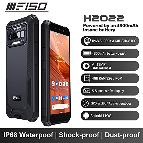 IIIF150 H2022 Rugged Smartphone, Telefono Indistruttibile Dual 4G A...