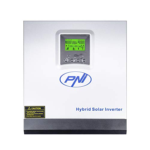 Inverter solare PNI GreenHouse SC1800B 3 KW 24 V 60 A MPPT Off Grid Hybrid Sinus Pure