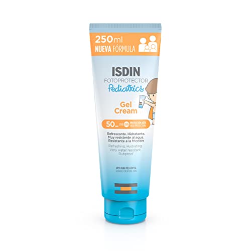 ISDIN Fotoprotector Gel Cream Pediatrics SPF50 (250ml) | Protezione Solare Viso per Bambini