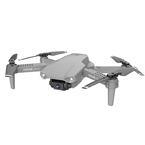 Iunser E99 Quadricottero drone con telecamera singola 4K per adulti e bambini, ritorno intelligente a casa,RC con droni pieghevoli con tenuta in altitudine con telecamere per principianti(grigio)