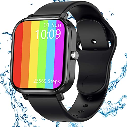 JAMSWALL Smartwatch, Orologio Fitness Tracker Donna Uomo Smart Watch da 1,75 pollici, Activity Tracker Contapassi Calorie Cardiofrequenzimetro da Polso, Smartwatch moda Impermeabile per Android iOS
