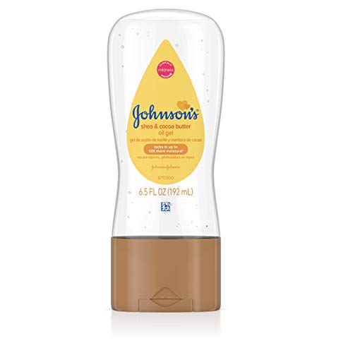 Johnson s Baby Oil Gel, Shea & Cocoa Butter, 6.5 Ounce by Johnson s...