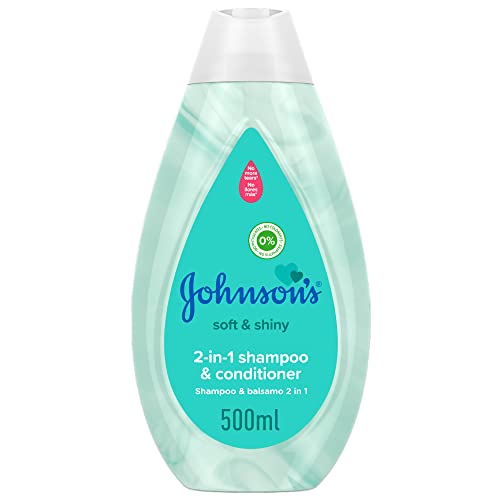 Johnson s Shampoo E Balsamo 2 In 1 Morbidi E Brillanti, 500ml...