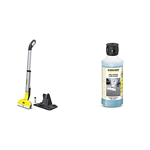 Kärcher 1.055-300.0 Lavasciuga pavimenti FC 3 Cordless + Detergente Universale per Pavimenti RM 536, 500 ml