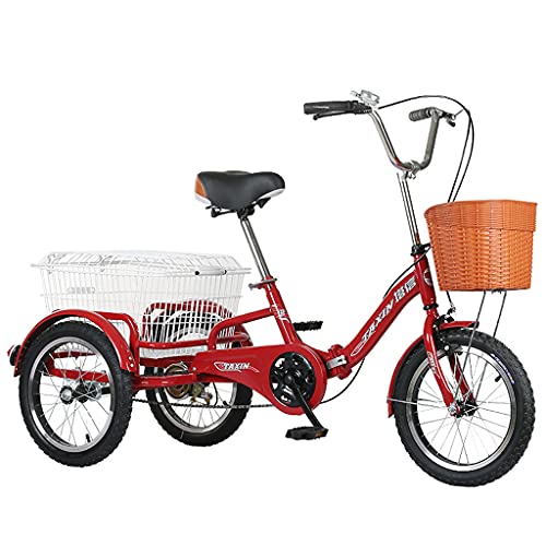Kays Bici Cruiser Triciclo per Adulti Bicicletta a 3 Ruote Tricicli...