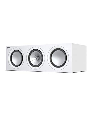 KEF Q250c - Altoparlante centrale HiFi, bianco |per Home Theatre, Dolby Surround, Dolby Digital, cassa di alta qualità