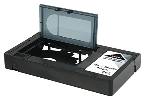 König KN-VHS-C-ADAPT Adattatore per Cassette VHS-C, Nero