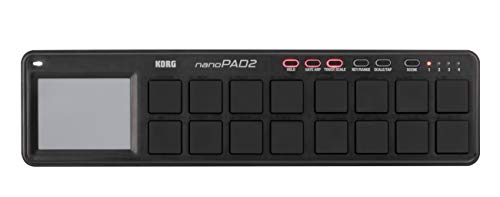 Korg Nano Pad 2 black drum controller midi per DJ pc mac