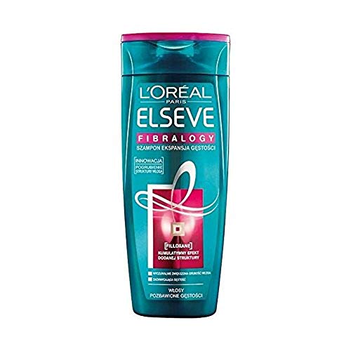 L’Oréal Paris Elvive Fibralogy, shampoo creatore di materia 250 ml, Set di 4