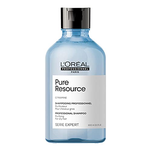 L Oréal Professionnel Paris | Shampoo professionale per capelli grassi Pure Resource Serie Expert, Formula purificante, 300 ml