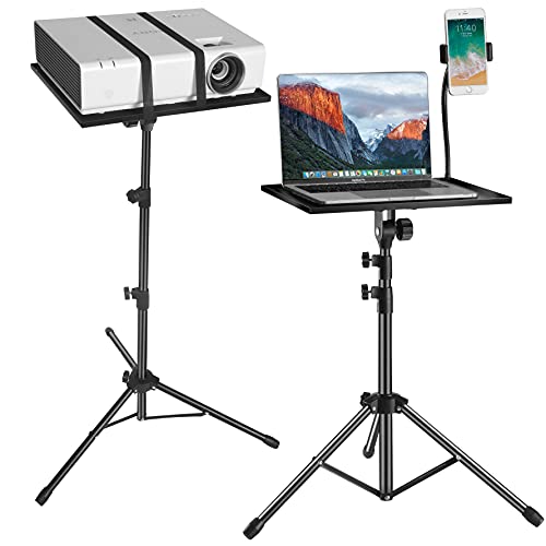 Laptop tripod，laptop stand adjustable height 17.7 to 42.7 inch wi...