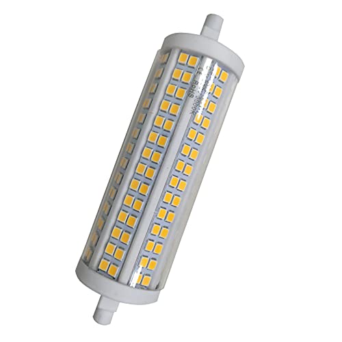 LED ATOMANT Lampadina LED R7S 20W 118mm Dimmerabile. Colore bianco caldo (3000K). 2000 lumen. 360 gradi.