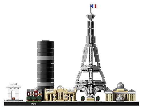 LEGO 21044 Architecture Parigi, con Torre Eiffel e Museo del Louvre...
