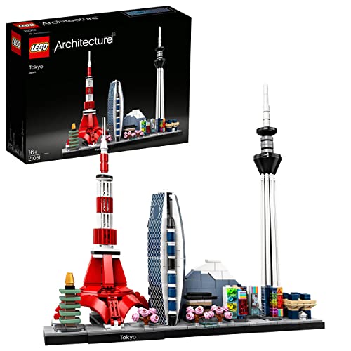 LEGO 21051 Architecture Tokyo, Modellino da Costruire, Progetto Fai...
