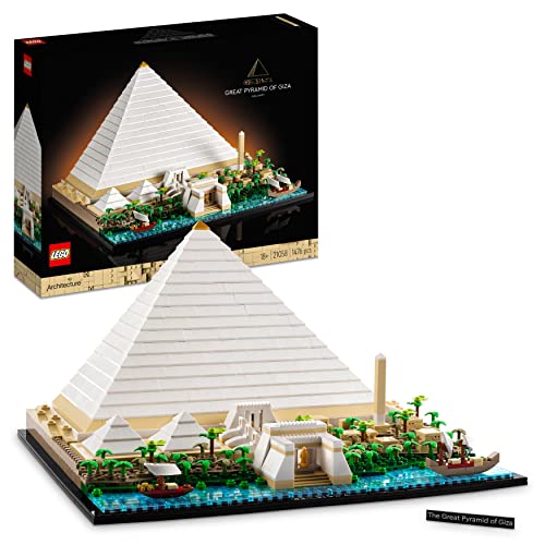 LEGO Architecture La Grande Piramide di Giza, Set da Collezione per...