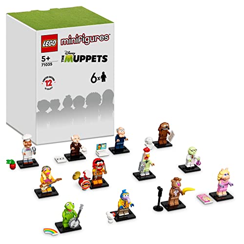 LEGO Minifigures I Muppet, Confezione 6 Personaggi in Edizione Limi...