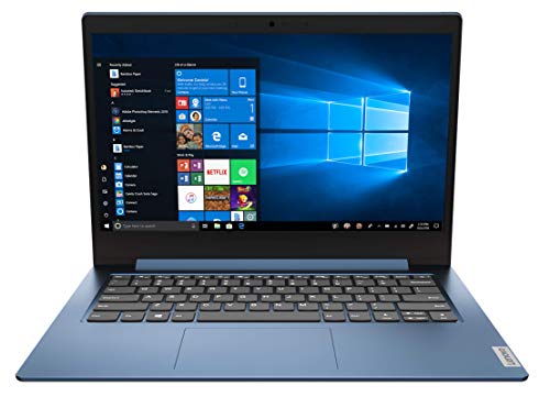 Lenovo IdeaPad 1 Notebook - Display 14  HD (Processore Intel Celeron N4020, 128 GB SSD, RAM 4 GB, Windows 10 Home in modalità S) - Ice Blue