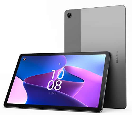 Lenovo Tab M10 Plus (3rd Gen) - Tablet da 10,61  2K (MediaTek Helio G80, 4 GB di RAM, 128 GB espandibili fino a 1 TB, 4 Altoparlanti, WiFi + Bluetooth, Android 12) - Grigio scuro