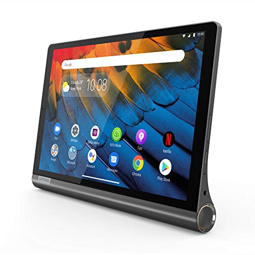 Lenovo Yoga Smart Tab Tablet - Display 10.1  Full HD (Processore Qualcomm Snapdragon 439, 64GB Espandibili Fino a 256GB, 4GB RAM, WIFI+LTE, Android Pie) Iron Grey – Esclusiva Amazon