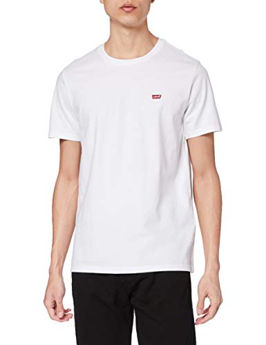 Levi s SS Original HM Tee White + T-Shirt, M Uomo