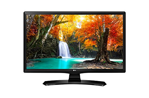 LG 24MT49S-PZ, Monitor TV (24 , 1366 x 768 Px, LED, Wi-FI), Nero
