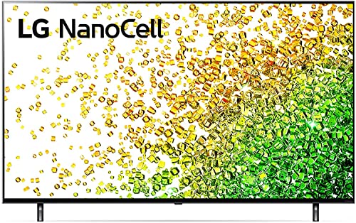 LG NanoCell 55NANO856PA Smart TV LED 4K Ultra HD 55” 2021 con Processore 4K α7 Gen4, Dolby Vision IQ, Wi-Fi, webOS 6.0, Google Assistant e Alexa Integrati, 2 HDMI 2.1, Telecomando Puntatore
