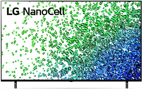 LG NanoCell 75NANO806PA Smart TV LED 4K Ultra HD 75” 2021 con Processore Quad Core 4K, Wi-Fi, webOS 6.0, FILMAKER MODE, Game Optimizer, Google Assistant e Alexa Integrati, Telecomando Puntatore