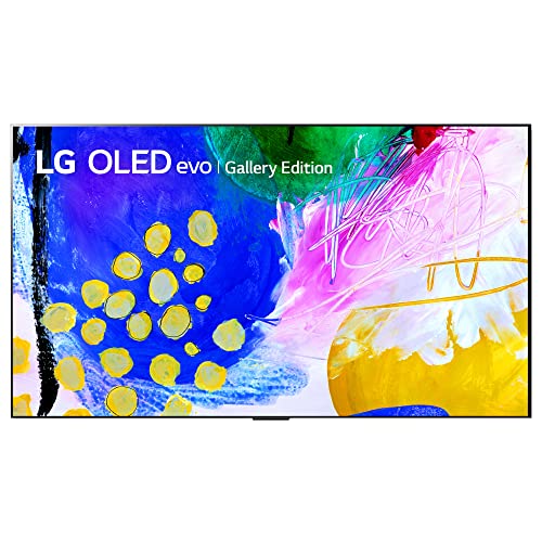 LG OLED65G26LA Smart TV 4K 65  TV OLED evo Gallery Edition Serie G2 2022, Gallery Design, Processore α9 Gen 5, Brightness Booster Max, Dolby Vision Precision Detail, Wi-Fi 6, 4 HDMI 2.1 @48Gbps