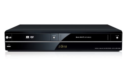 LG RCT699H Lettore e Registratore DVD e VHS con Sintonizzatore Digitale Terrestre, Full HD Upscaling, Porta USB