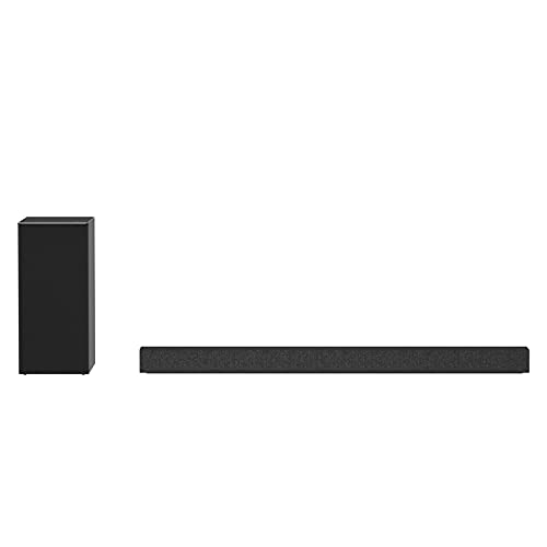 LG SP7 Soundbar TV 440 W 5.1 Canali Audio Meridian con Subwoofer Wireless, Bluetooth, Tecnologia DTS Virtual:X, Dolby Digital, Audio Alta Risoluzione, AI Sound Pro, Ingresso Ottico, USB, HDMI in out