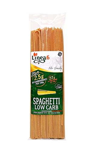 Linea6 Pasta Proteica senza Carboidrati. Formato Spaghetti. Solo 2,...