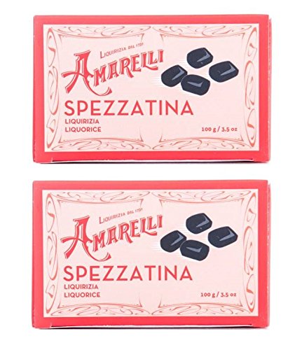 Liquirizia Amarelli Rossa Spezzatina Confezioni - 200 gr...