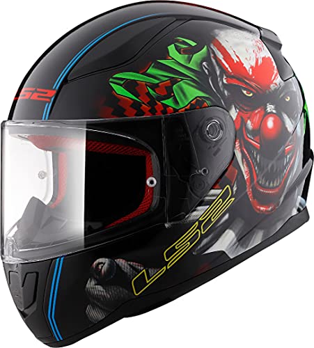 LS2, casco integrale da moto rapid happy dreams, m, multicolore