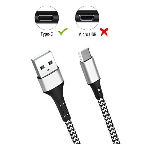 LTDNB Cavo USB C [3 Pezzi,1M+1M+2M] Nylon Cavo USB Type-C compatibi...