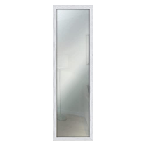 Lupia Specchio da Parete Mirror Shabby Chic 40X125 cm Colore Bianco