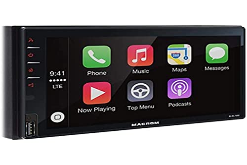 Macrom M-DL7000D autoradio 2 DIN con DAB+ CarPlay Android Auto Appl...