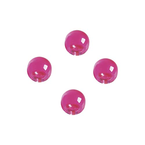 magnetoplan 1666018 - Palline magnetiche, diametro: 14 mm, colore: Rosa