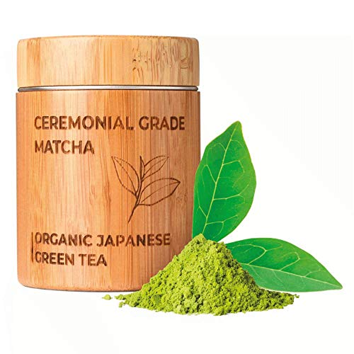 MATCHITA Polvere di Tè Verde Matcha Biologica Giapponese Grado Cer...